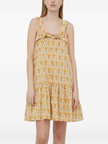 Robe courte en coton à fleurs - Notes du Nord - Modalova