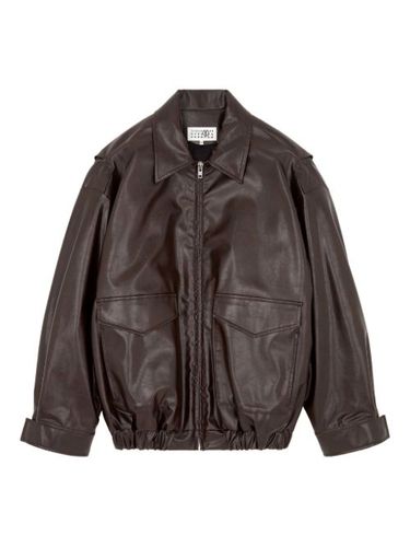 Veste bomber à détails de poches - MM6 Maison Margiela - Modalova