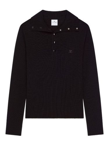 Polo en maille nervurée - Courrèges - Modalova