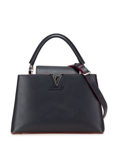 Sac à bandoulière Taurillon Capucines PM (2016) - Louis Vuitton Pre-Owned - Modalova