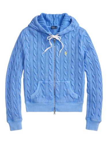 Hoodie en maille torsadée - Polo Ralph Lauren - Modalova