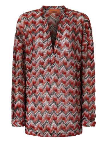 Haut en maille à chevrons - Missoni - Modalova