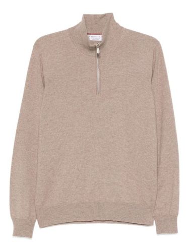 Pull zippée en cachemire - Brunello Cucinelli - Modalova