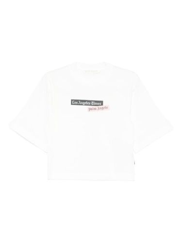 T-shirt à logo imprimé - Palm Angels - Modalova