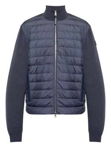 Cardigan à empiècements matelassés - Moncler - Modalova