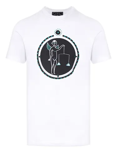 T-shirt à imprimé Libra - Swarovski - Modalova