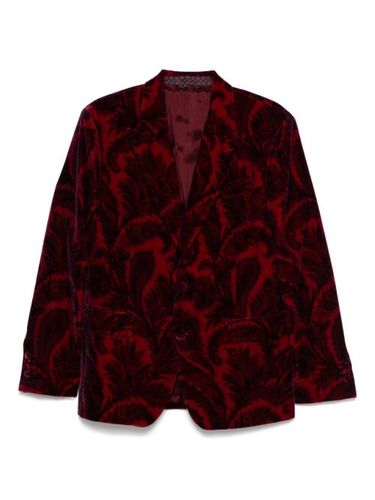 Blazer en velours à motif cachemire - ETRO - Modalova