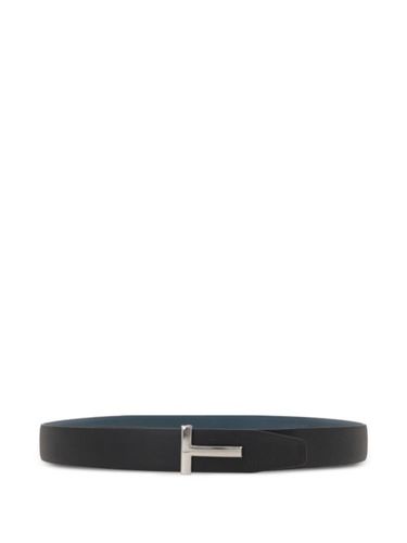 Ceinture en cuir à boucle T - TOM FORD - Modalova