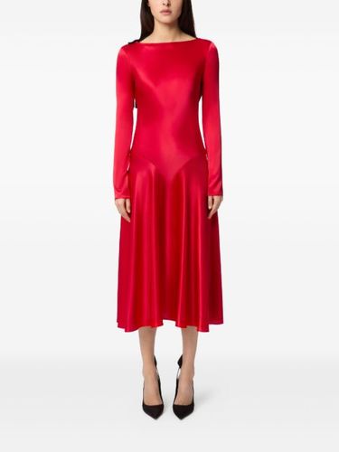 Robe en satin à dos-nu - Nina Ricci - Modalova