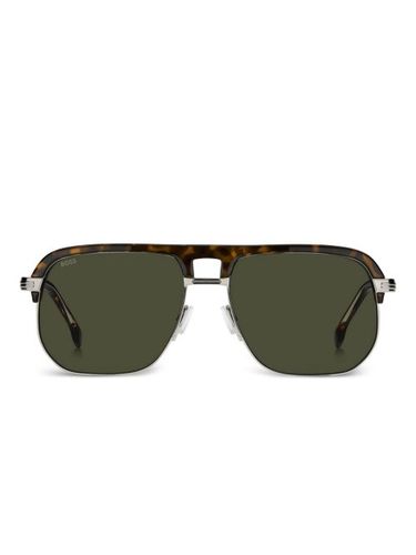 Lunettes de soleil à monture carrée - BOSS - Modalova