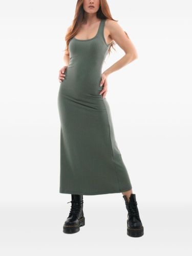 Robe longue à design côtelé - HINNOMINATE - Modalova