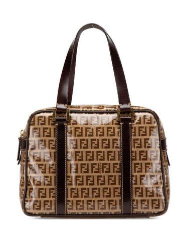Sac à main à ornements en cristal Zucchino (2010-2024) - Fendi Pre-Owned - Modalova