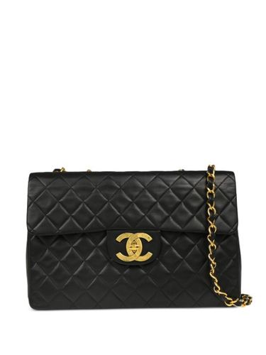 Grand sac porté épaule à rabat (1995) - CHANEL Pre-Owned - Modalova