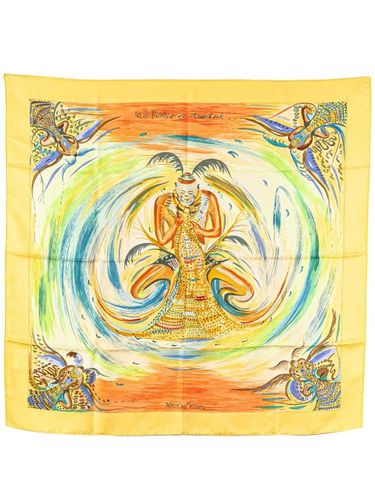Foulard Les Perles de Turkana en soie 20e siècle - Hermès Pre-Owned - Modalova
