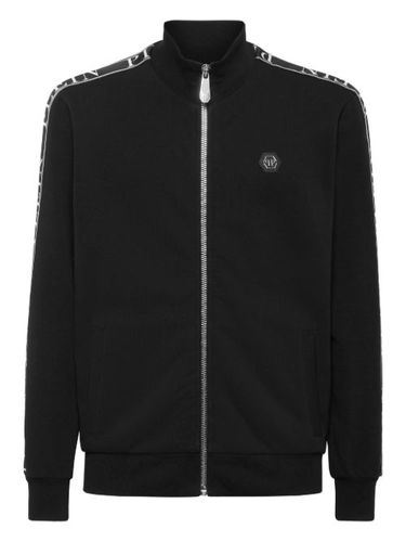 Veste zippée à bande logo - Philipp Plein - Modalova