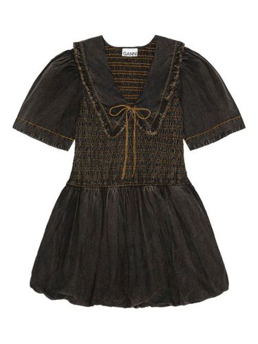 Robe à manches bouffantes - GANNI - Modalova
