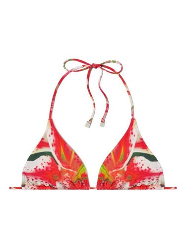 Haut de bikini triangle à fleurs - Tory Burch - Modalova