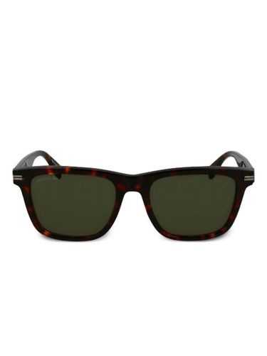 Lunettes de soleil à effet écaille de tortue - Lacoste - Modalova