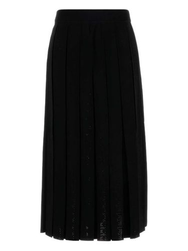 Jupe mi-longue à design plissé - Tory Burch - Modalova