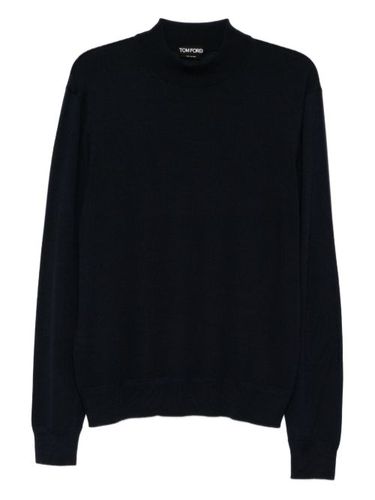 Pull à bords côtelés - TOM FORD - Modalova