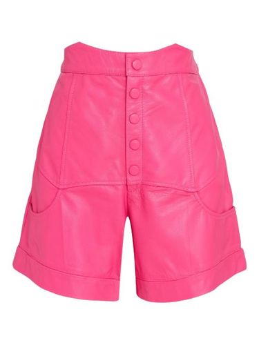 Short en cuir à taille haute - Olympiah - Modalova