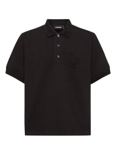 Polo à logo brodé - DSQUARED2 - Modalova