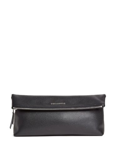 Pochette en cuir à fini grainé - DSQUARED2 - Modalova