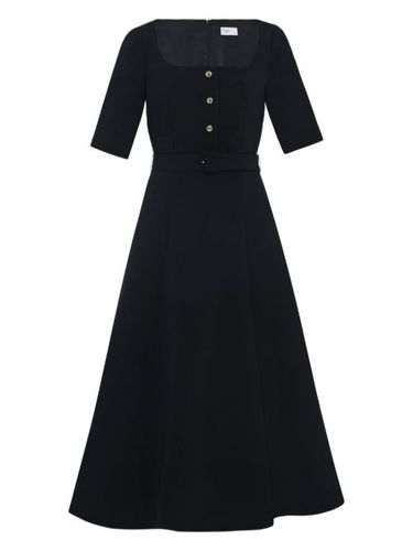 Robe mi-longue à encolure carrée - Rosetta Getty - Modalova