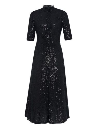 Robe mi-longue à ornements de sequins - Rosetta Getty - Modalova