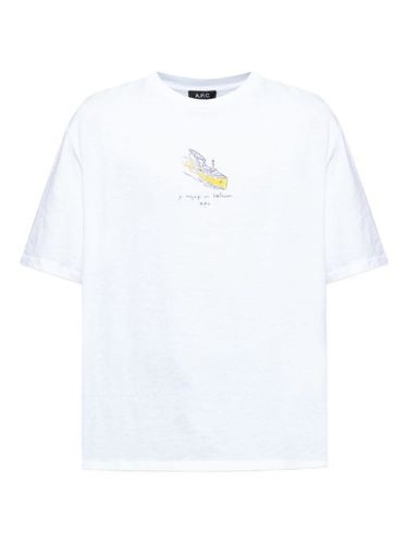 T-shirt à col ras de cou - A.P.C. - Modalova