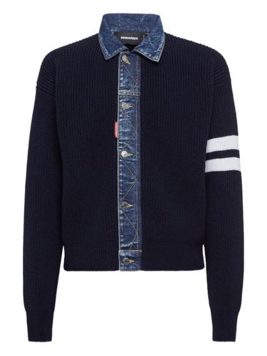 Pull à empiècements contrastants - DSQUARED2 - Modalova