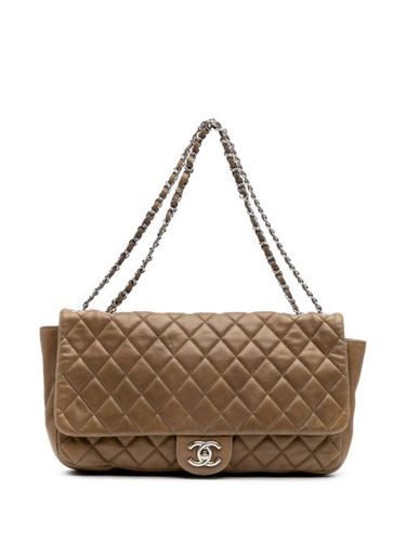 Sac porté épaule Jumbo Coco Rain Flap (2009-2010) - CHANEL Pre-Owned - Modalova
