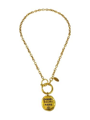 Collier à pendentif logo (années 1990-2000) - CHANEL Pre-Owned - Modalova