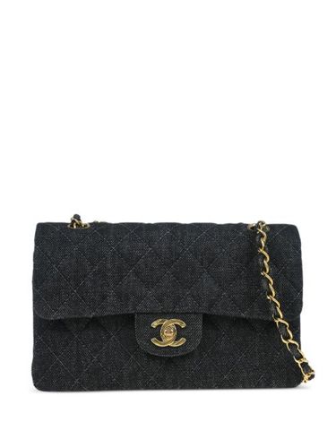 Petit sac porté épaule Double Flap (1998) - CHANEL Pre-Owned - Modalova