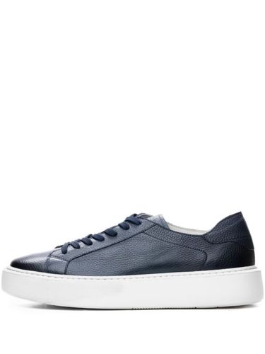 Poche Paris baskets en cuir - Bleu - Poche Paris - Modalova