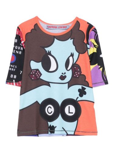 Sweat Lady Luck à imprimé graphique - Chopova Lowena - Modalova