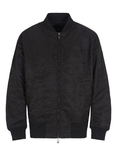 Veste bomber à broderies - Emporio Armani - Modalova