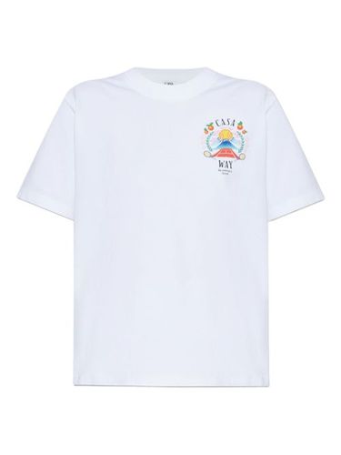 T-shirt à imprimé graphique - Casablanca - Modalova