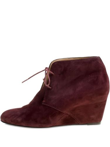 Bottines compensées Compacta en daim 75 mm - Christian Louboutin Pre-Owned - Modalova