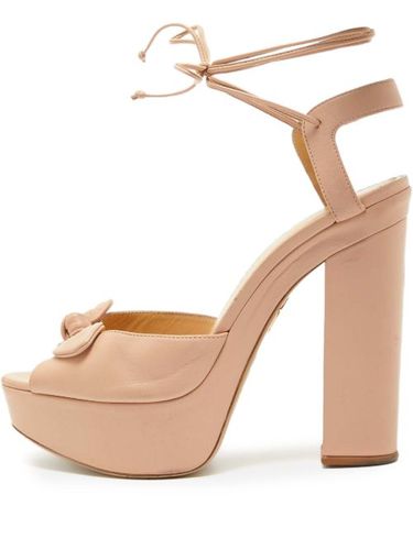 Sandales plateformes à nœud - Charlotte Olympia - Modalova