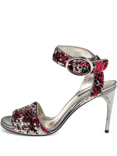 Sandales à effet métallisé - Dolce & Gabbana Pre-Owned - Modalova