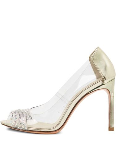 Escarpins à ornements en cristal 105 mm - Stuart Weitzman - Modalova