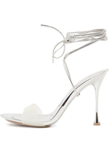 Sandales pre-owned en cuir métallisé - Gianvito Rossi - Modalova