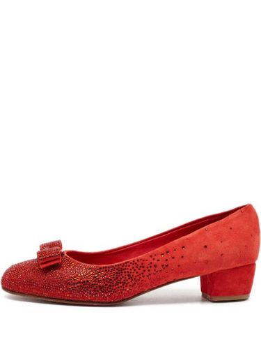 Escarpins à ornements strassés - Ferragamo Pre-Owned - Modalova