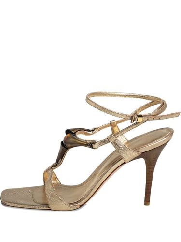 Sandales pre-owned 95 mm à fini verni - Gianvito Rossi - Modalova