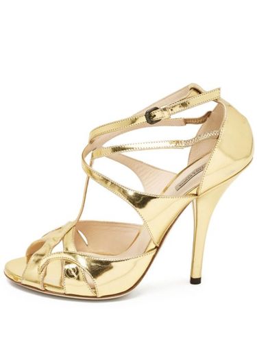 Sandales métallisées 120 mm - Bottega Veneta Pre-Owned - Modalova