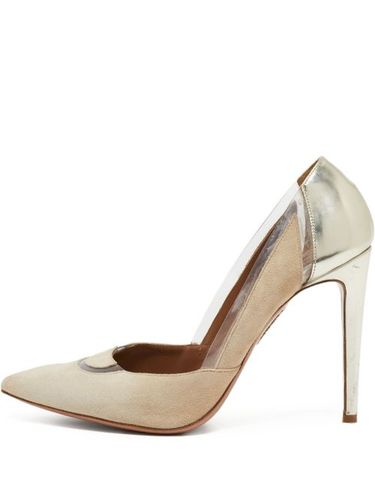 Escarpins pre-owned 125 mm en daim - Aquazzura - Modalova