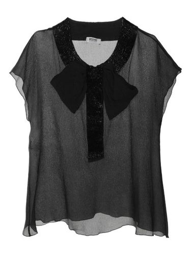 Blouse transparente à ornements - Moschino Pre-Owned - Modalova