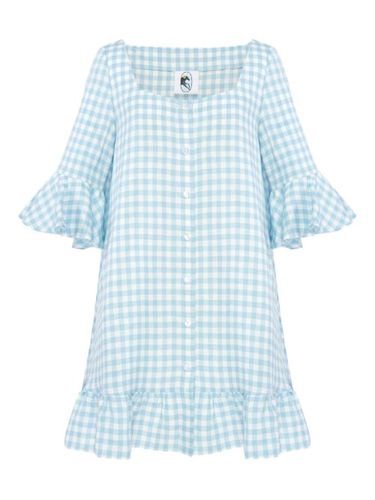 Robe mi-longue à carreaux - Sleeper - Modalova