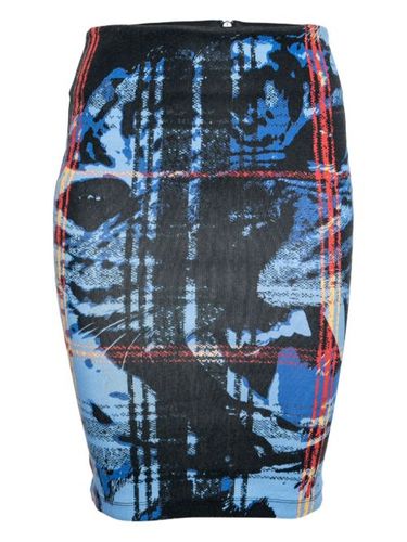 Minijupe à imprimé animalier - Alexander McQueen Pre-Owned - Modalova